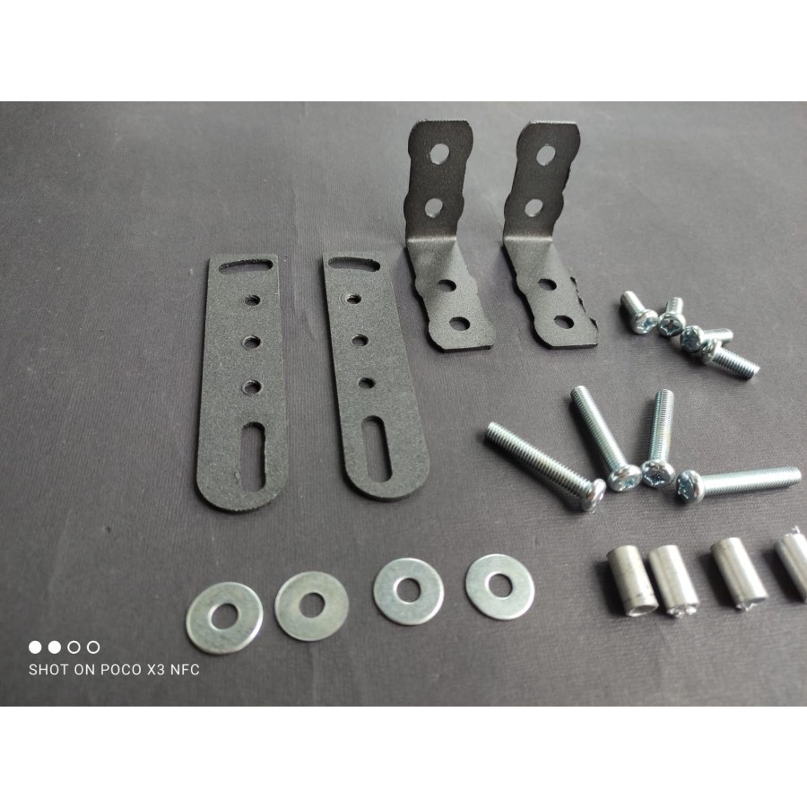 [ABIL JAYA PERKASA] BRACKET BRAKET BREKET LAMPU TEMBAK NMAX XMAX AEROX LEXI BRAKET LAMPU 9