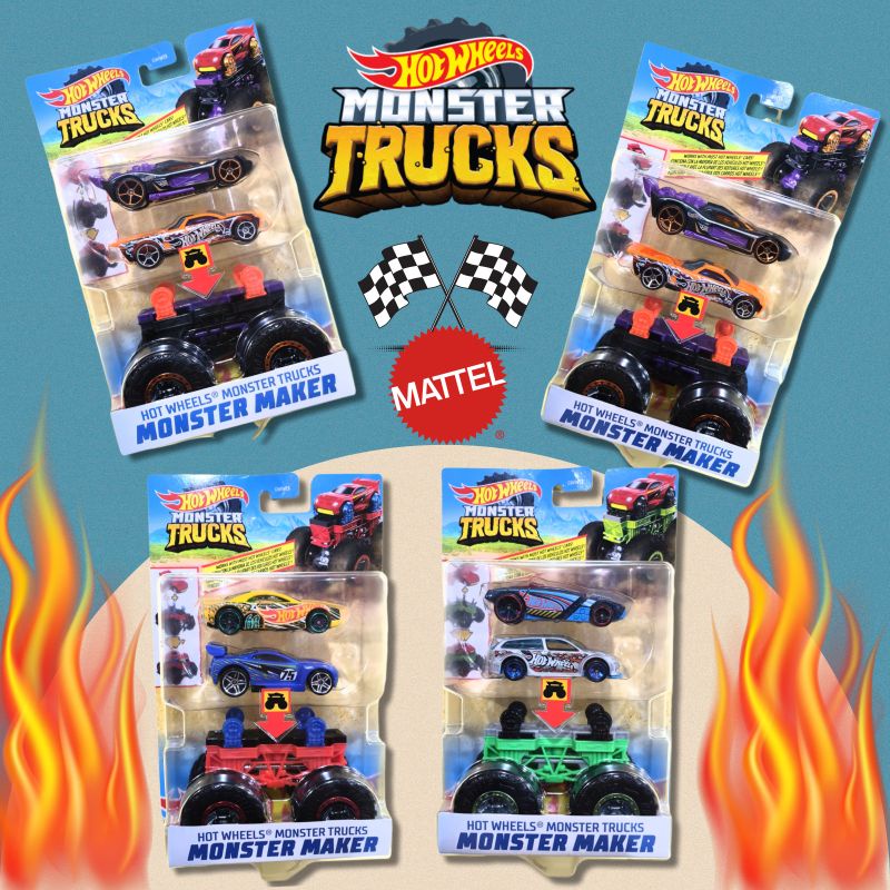 Hot Wheels Monster Truck. HotWheels Monster Maker. Original