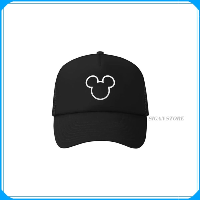 Topi Trucker Mickey Mouse Face