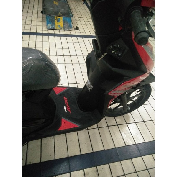 Karpet Motor Beat 2020-2025/ Aksesoris Honda beat / Pijakan Kaki Honda Beat 2020-2025