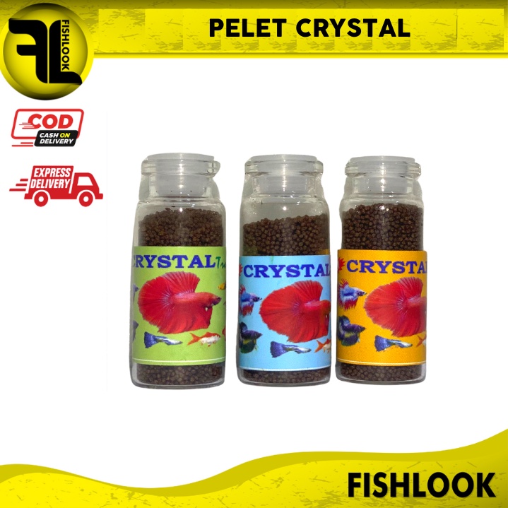 Makanan Ikan Cupang Crystal Tropical / Pelet Cupang Tropical