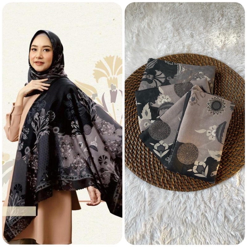 351-400 kerudung segiempat lasercut voal motif-375