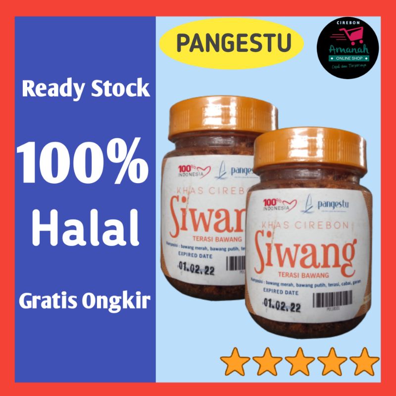 

Pangestu Siwang Terasi Bawang Khas Cirebon 80gr