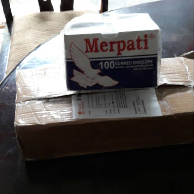 

AMPLOP KECIL MERK MERPATI ISI 100