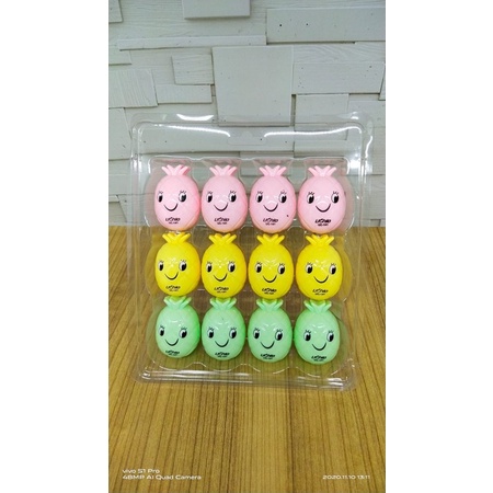 

Rautan pensil nanas isi 12 pc