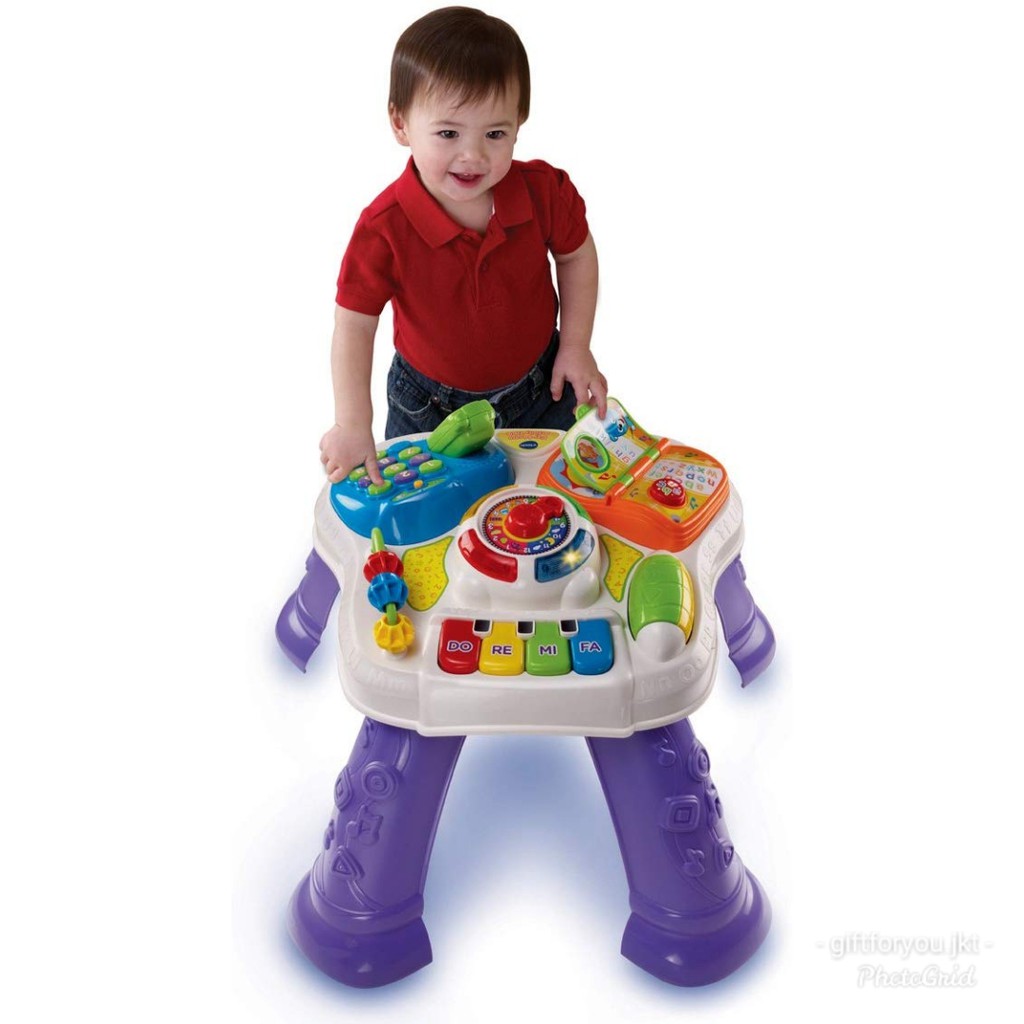 Mainan Edukasi Anak Bayi Vtech Play Learn Baby Activity Table Shopee Indonesia