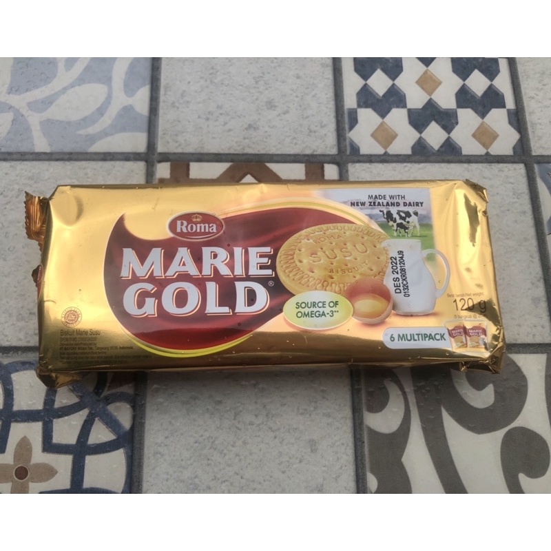 

READY | ROMA MARIE GOLD 120gr | isi 6 pack