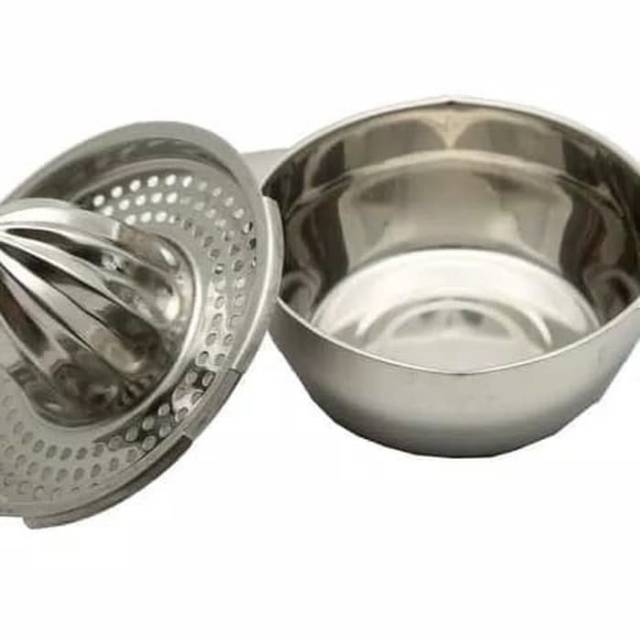 Pemeras jeruk stainless steel/alat pemeras jeruk mangkok