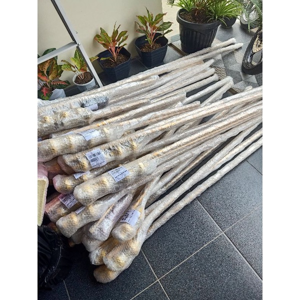 SILVER TIANG GORDEN / BATANG HORDENG SILVER 1 METER FULL SET