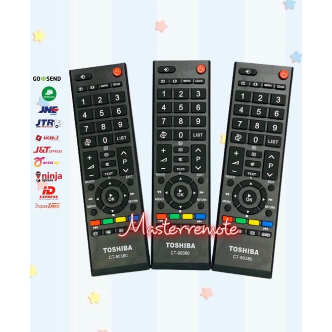 Remot remote TV TOSHIBA REGZA LCD LED CT90380 B