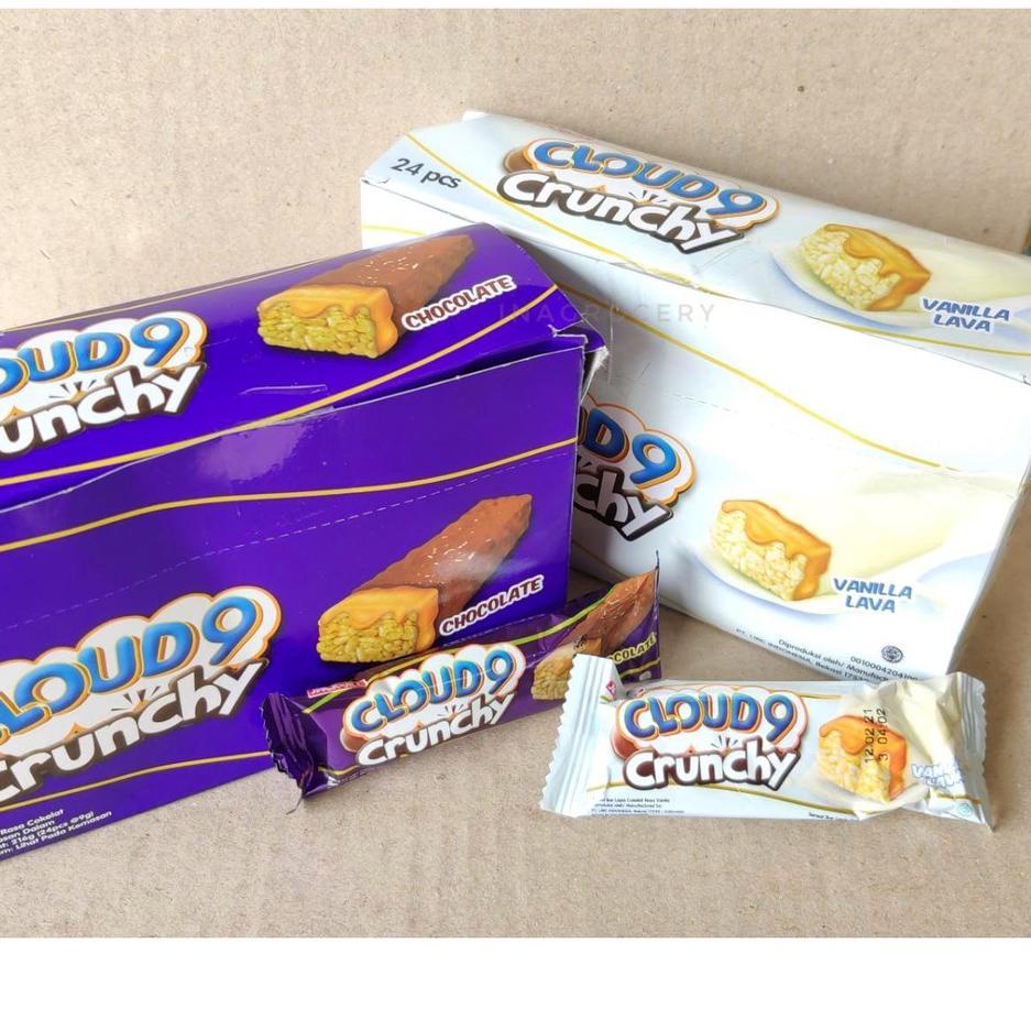 

[PRODUK QBPMD] CLOUD 9 CRUNCHY (2 VARIANT) 24pcs x 9gr DWK
