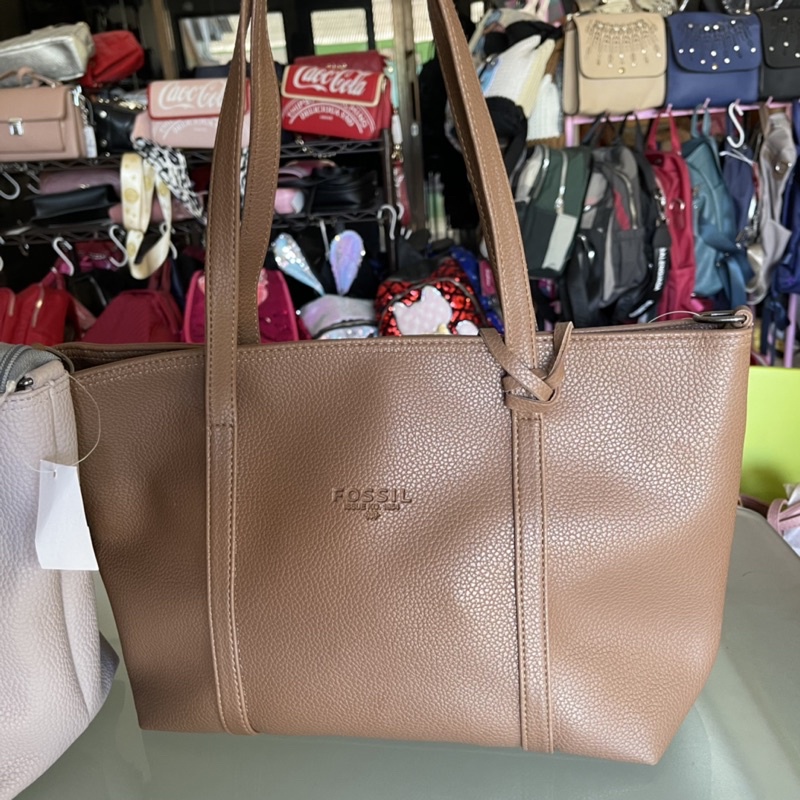 Tas Wanita Tote bag Shoulder Top Handle Handbag Kulit Sintetis Import Tanggulangin