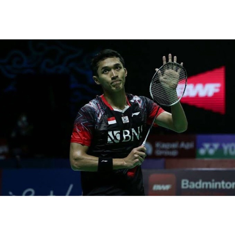 Kaos Baju Badminton Bulutangkis Lining Jonathan Christie Dijamin Original Official Lining