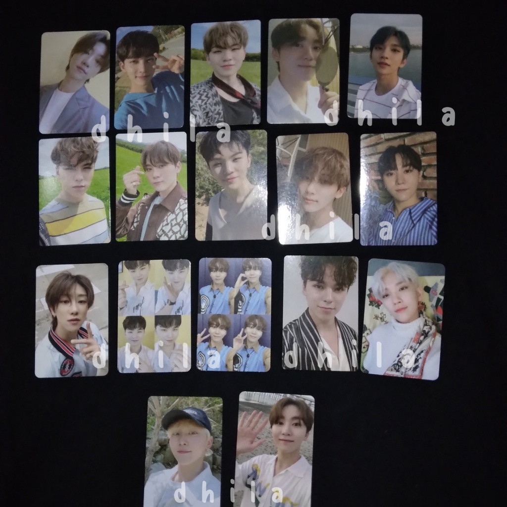 [cek deskripsi] Photocard Seventeen Henggarae Grid An Ode going magazine gomagz joshua seungkwan woo