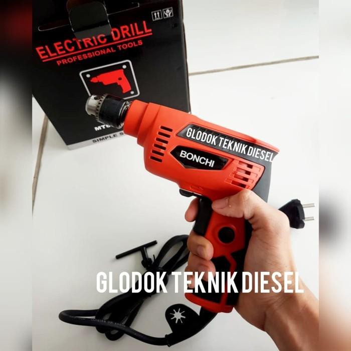MESIN BOR DRILL TANGAN 6.5 MM 230 WATT BERKUALITAS TERMURAH perkaka