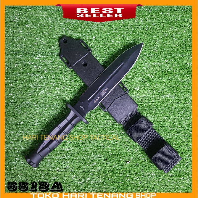 PISAU OUTDOOR PISAU BERBURU SURVIVAL KIT KODE 5518A