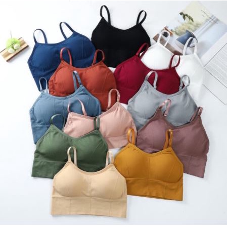 DF BR096 Sport Bra BH Olahraga Pakaian Dalam Wanita Bra Bh Sport Yoga Gym Lari Wanita Murah