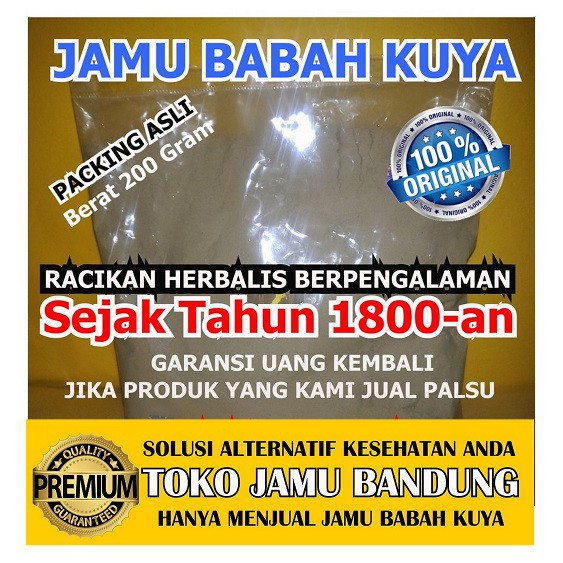 Obat Stroke Jamu Babah Kuya Premium