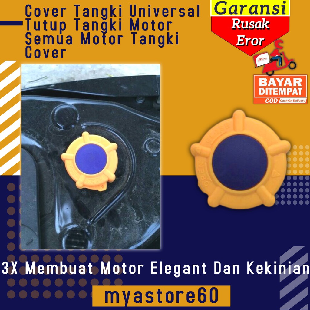 Cover Tangki Universal Tutup Tangki Motor Semua Motor Tangki Cover