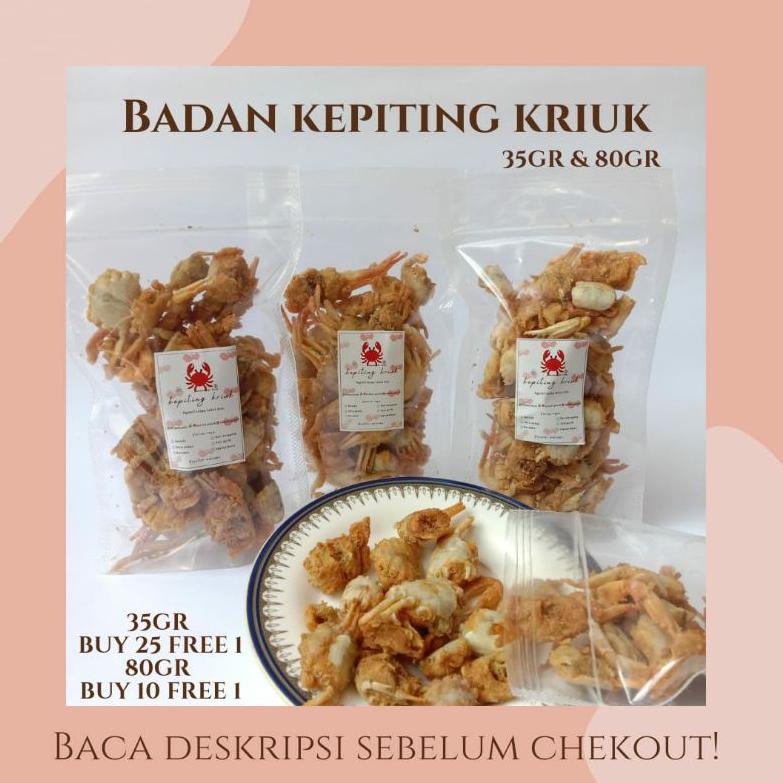 

↔9p Model Terkini↔ [HOMEMADE] BADAN KEPITING KRIUK J87