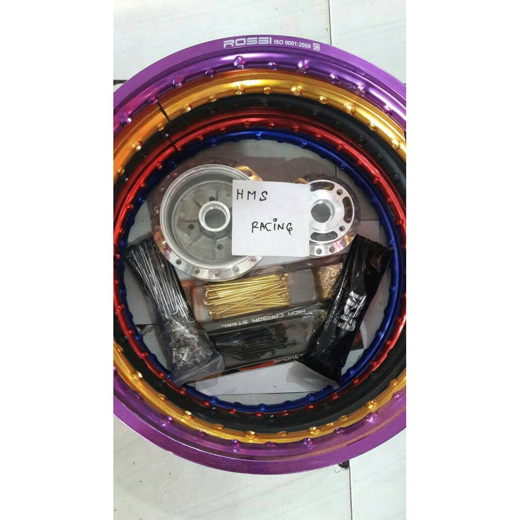 Velg Rx King Sepaket Tromol Velg Jari Jari Ring 17 1Set