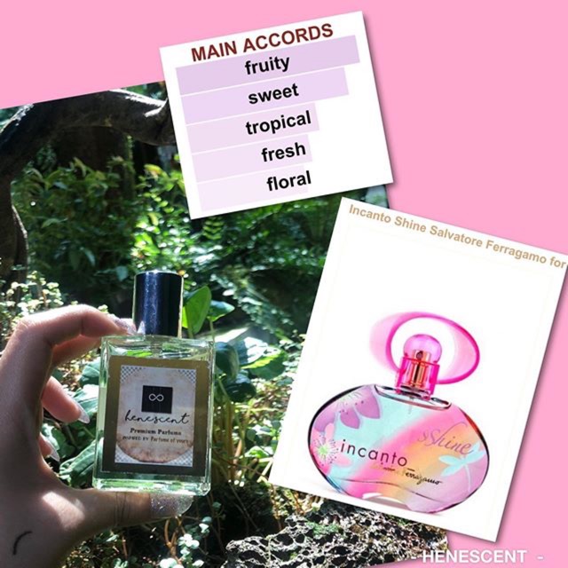 Incanto Shine Salvatore Ferragamo Parfume Inspired by Henescent