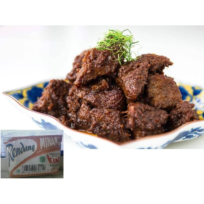 Bumbu Makanan Instan Khas Padang Rendang Daging