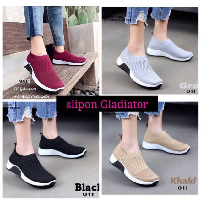 R.Inc Dr.Kevin Women Slip On 43180 Silver Perak 39 Fashion Cewek Murah