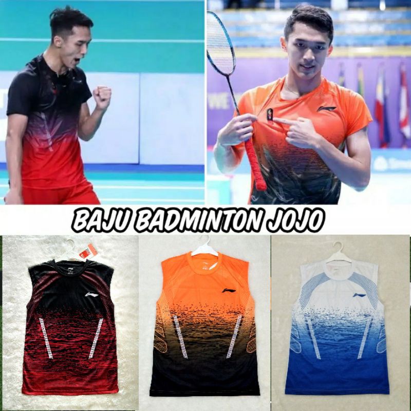 baju singlet  badminton L143 / singlet badminton