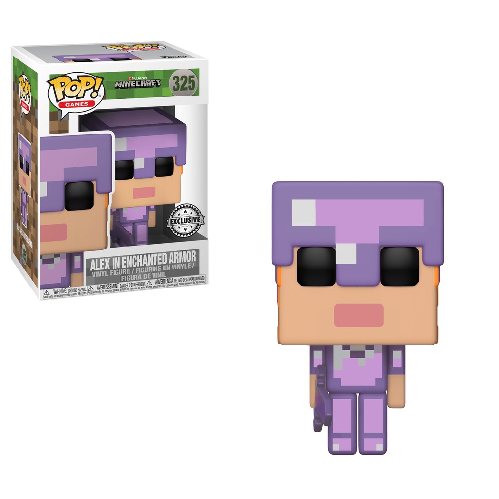 

Funko Pop Games Minecraft - Alex w/Enchanted IE