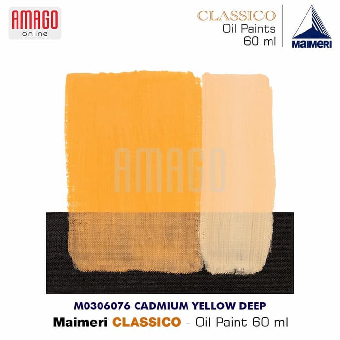 MAIMERI CLASSICO - OIL PAINT - BRILLIANT YELLOW DEEP - 60ML - M0306076