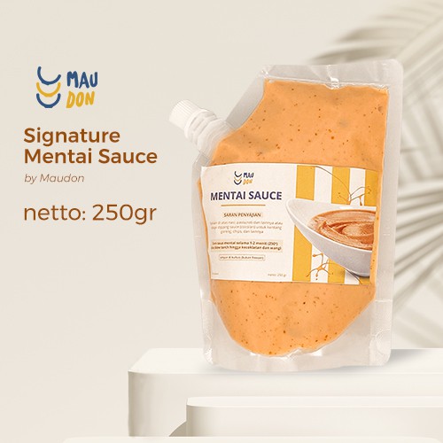 Jual Saus Mentai | Mentai Sauce 250gr Maudon ( Saus , Saos , Mentaiko ...