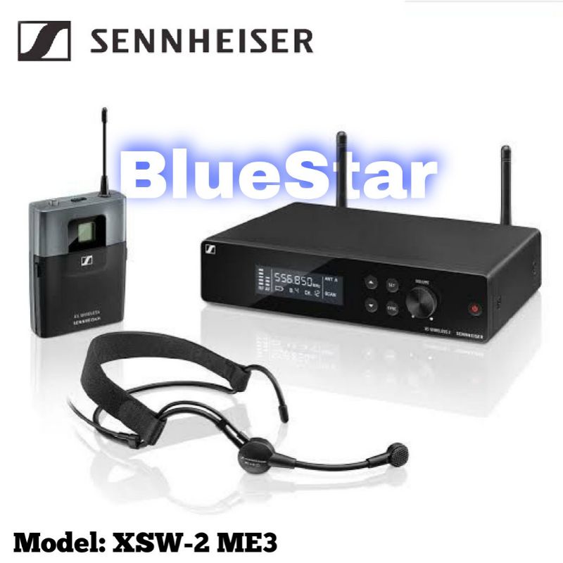 Mic Wireless Sennheiser XSW 2 ME3 Original XSW2-ME3 Headset