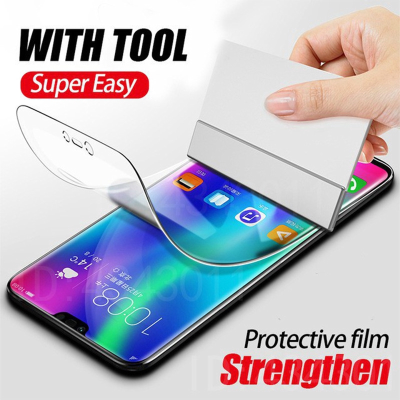 Full Hydrogel Film OPPO F11 Pro F5 F7 F9 F1S F1 Plus R17 Pro A83 A37 A3s A5S A5 A9 A33 A15 2020 Screen Protector