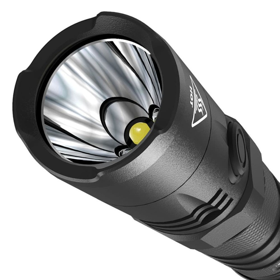 NITECORE MH12 V2 Senter LED CREE XP-L2 V6 1200 Lumens - Black