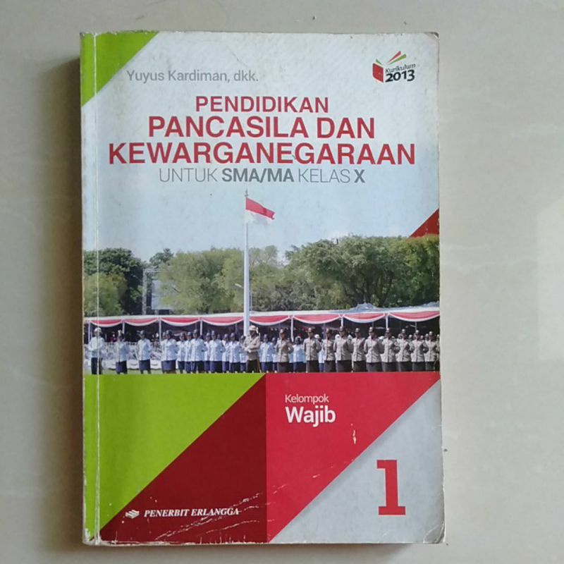 

Buku bekas pkn kelas X kurikulum 2013