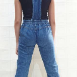  Celana  kodok  wearpak Jeans Denim Anak Tanggung ABG 