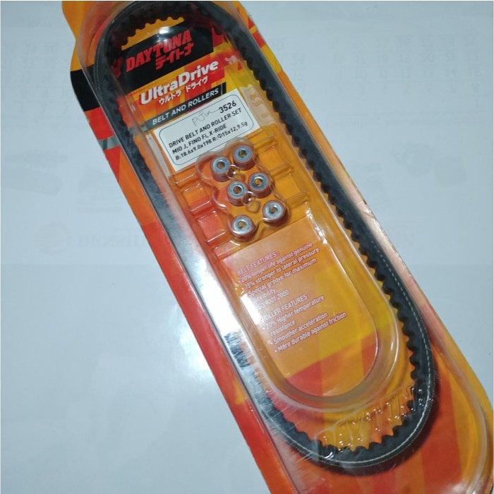 Vanbelt Set Roller Mio J & Xride & Fino FI & Soul GT & Mio Gt DAYTONA