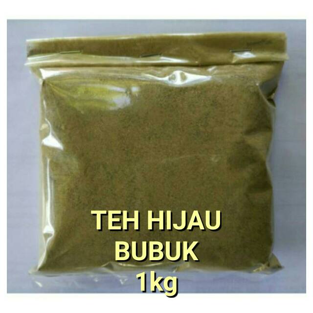 

Teh Hijau Bubuk 1kg (Murni)