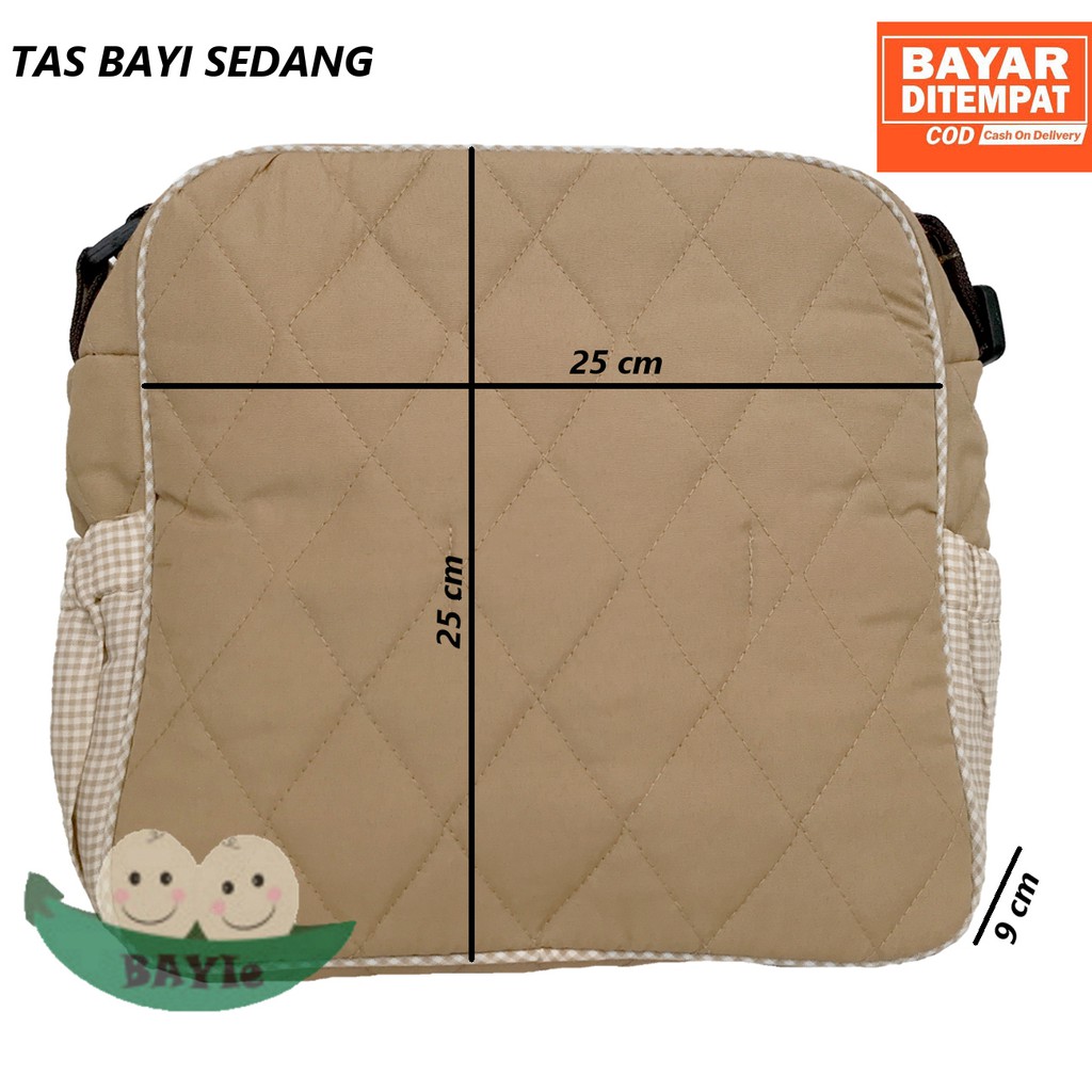 BAYIe - Tas Bayi /Anak  Sedang / Tas Perlengkapan Baju dan botol susu bayi