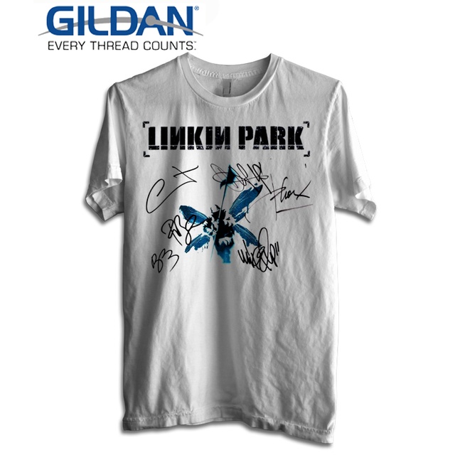 Kaos Linkin Park " Autograph " NEW STATES APPAREL Tshirt