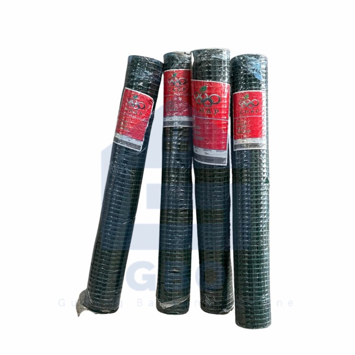Kawat Loket Hijau Ram Pvc Anti Karat 1/2”Kawat Loket Hijau Ram Pvc