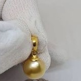 liontin emas mutiara laut