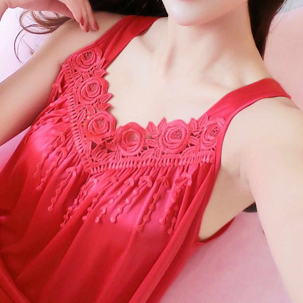 UNNY.ID Baju Tidur Wanita Import Model Terawang Renda Lingerie Pakaian Sexy-6