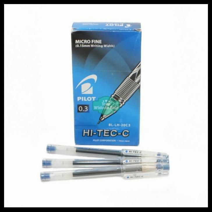 

Pulpen Pilot Hi Tec C Bl Lh 20C3 03Mm Biru 1 Lusin Ballpoint Hi Tech B