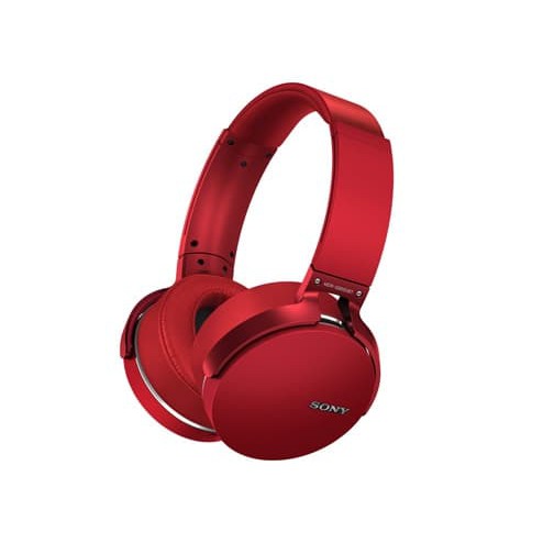 Sony Extra Bass Bluetooth Headset XB950BT - Red - Merah