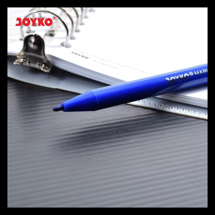 

Marker / Penanda / Spidol Joyko Mk-2 / Biru / 1 Box 12 Pcs Terbaik