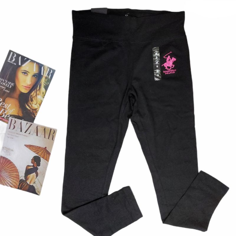 Celana Legging Olahraga Sport Wanita Capri Beverly Hills Polo Club