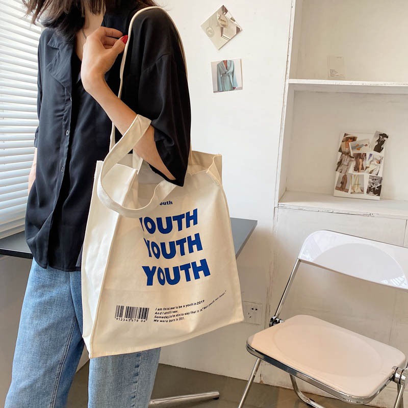Totebag New Trend Meoli Tas Tote Big Kanvas Unisex NR
