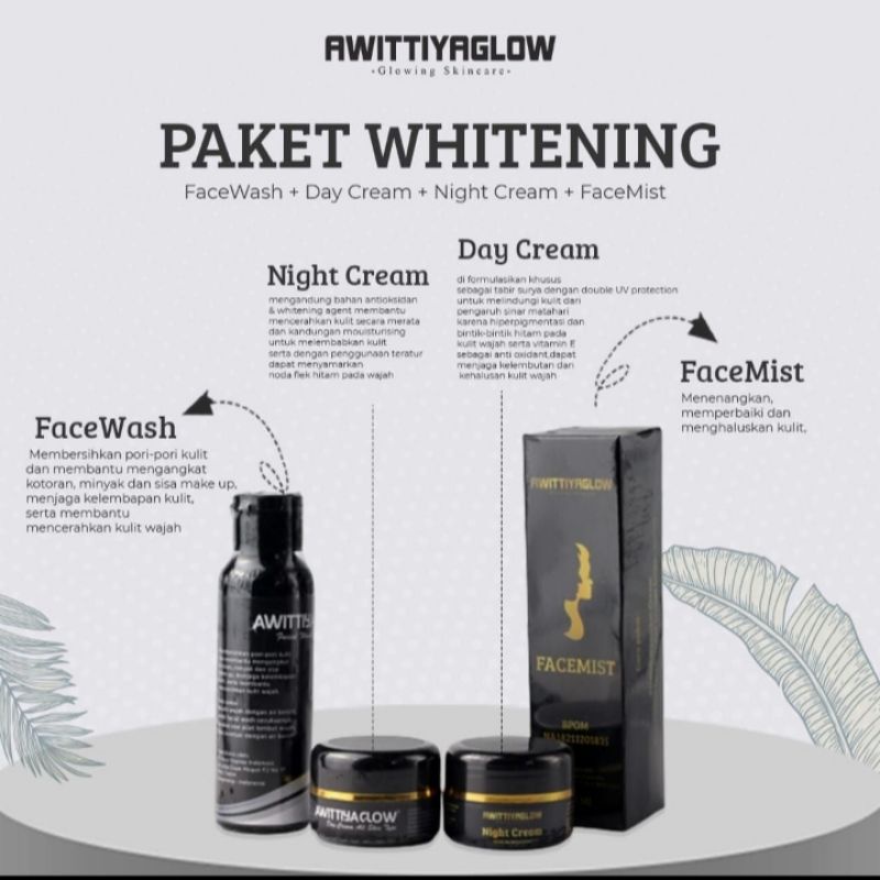 PAKET SKINCARE GLOWING BPOM // Awittiyaglow Skincare
